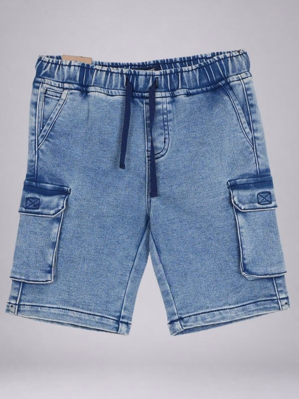 Boys Denim Three Quarter Pant