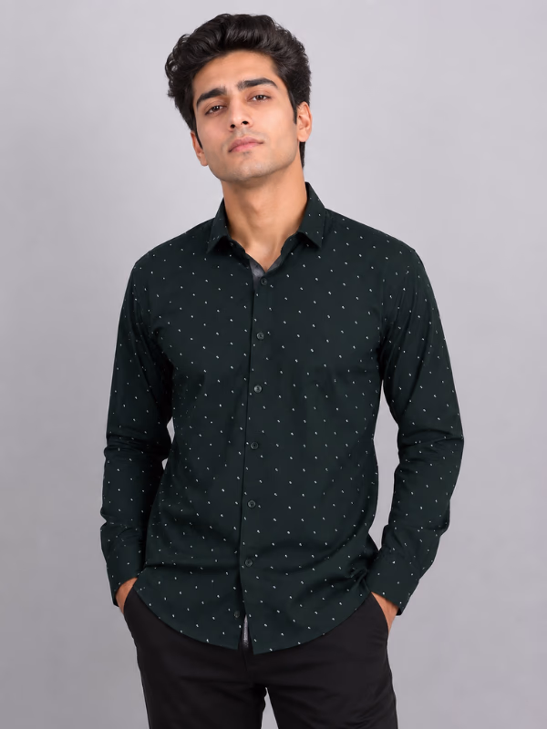 Men’s Slim Fit Casual Shirt
