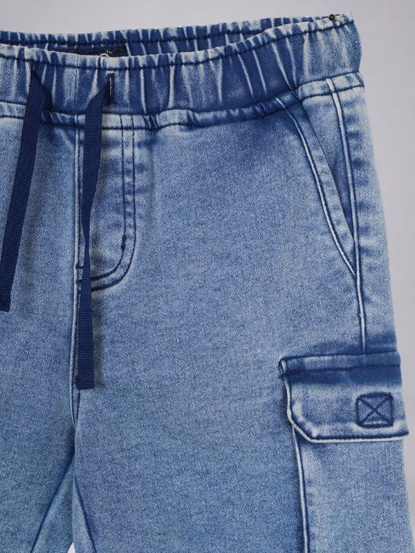 Boys Denim Three Quarter Pant