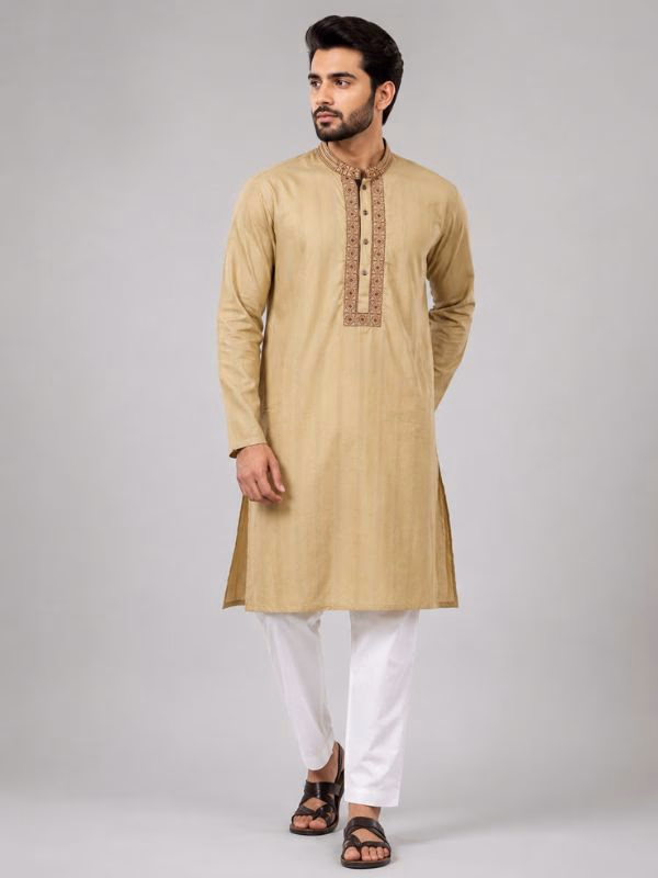 Mens Slim Fit Panjabi