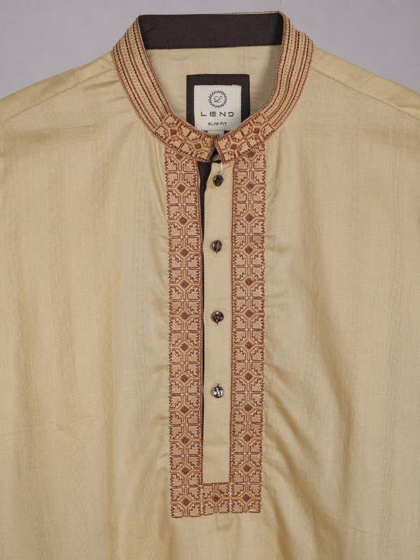 Mens Slim Fit Panjabi