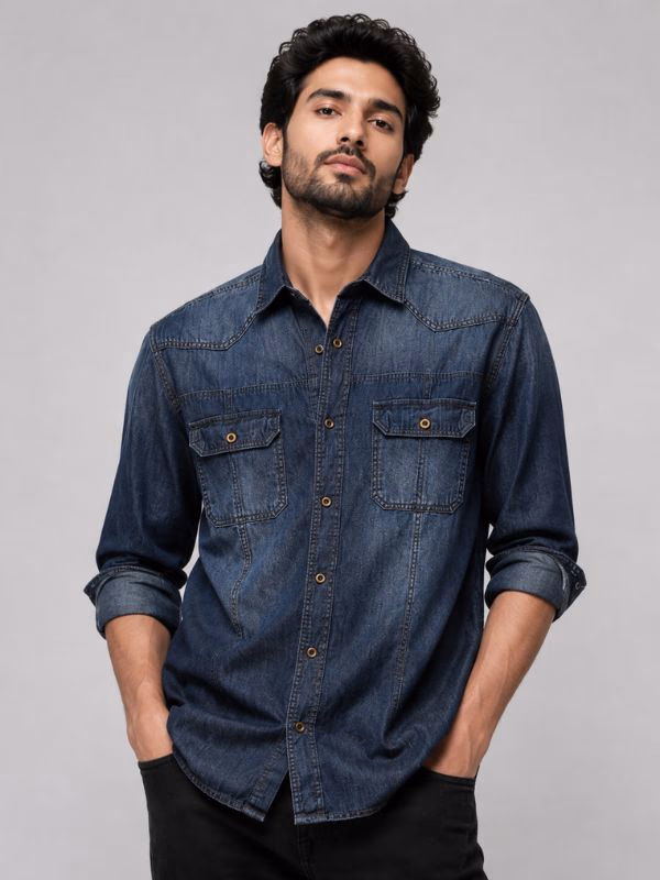 Men’s Denim Shirt