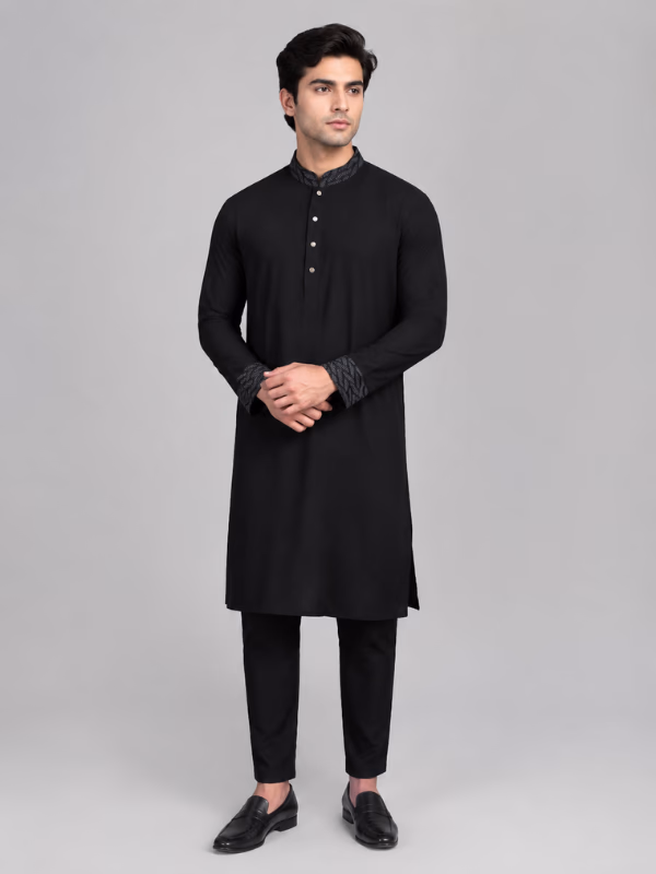 LIBAS ATTAQWAA-Mens Elite Panjabi