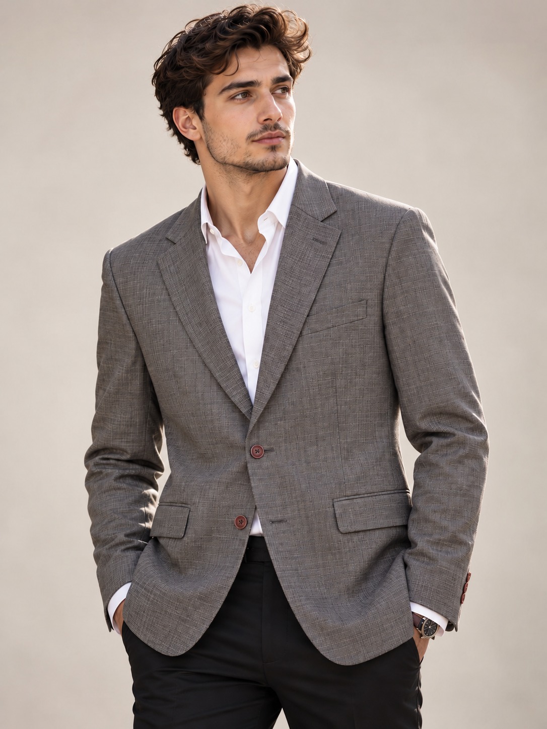 Silk blend shirt